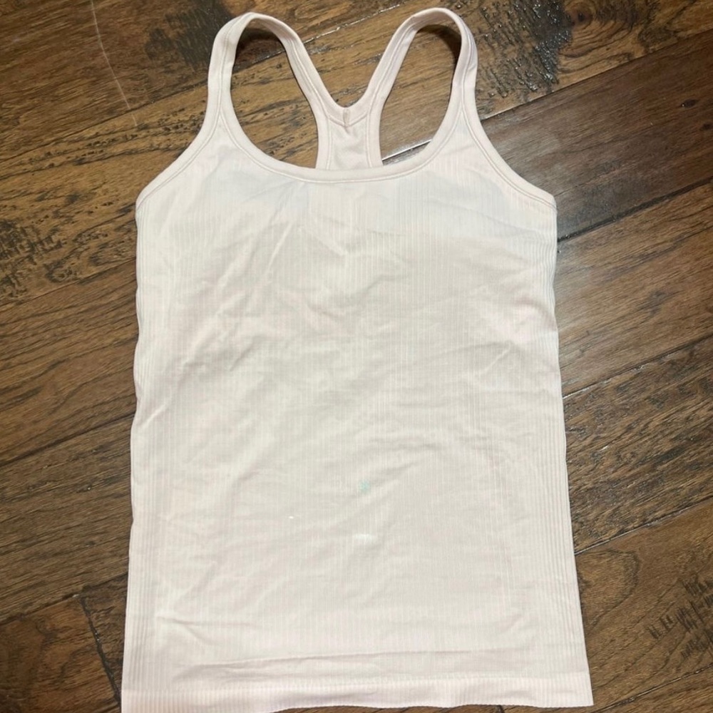 Lululemon Strawberry Milkshake Ebb to Street Tank